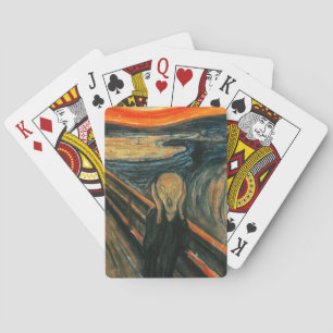 Jeu De Cartes Le cri Edvard Munch Art Expressionniste Moderne