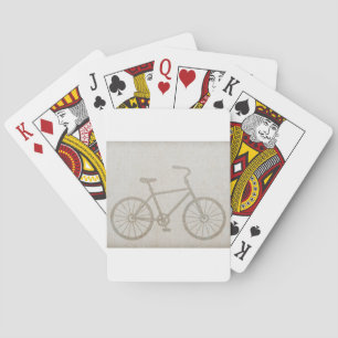 Jeu De Cartes Le cru de vélo folâtre le destin d'amour de paix