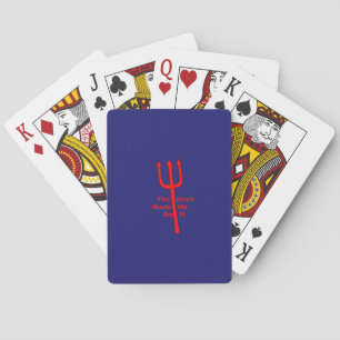 Jeu De Cartes Le Diable M'A Fait Le Faire