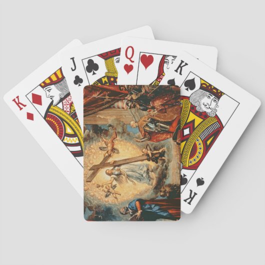 Jeu De Cartes Le doge Grimani à genoux devant la Foi (dos)