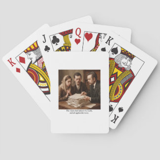 Jeu De Cartes Le doux héritera de la Terre