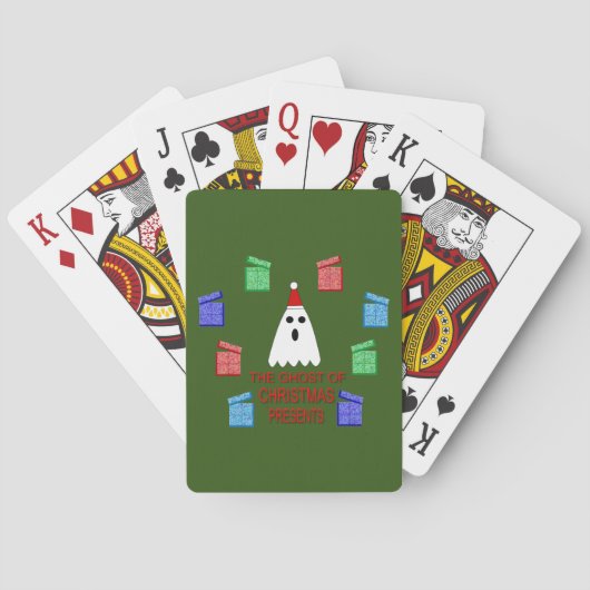 Jeu De Cartes Le fantôme de Noël présente drôle (dos)