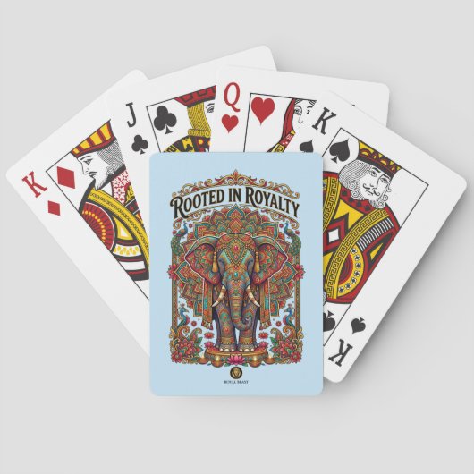 Jeu De Cartes Le Géant Doux : Conception Artistique d'Éléphant (dos)