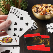 Jeu De Cartes Le gros plan d'Indigo (In Situ)