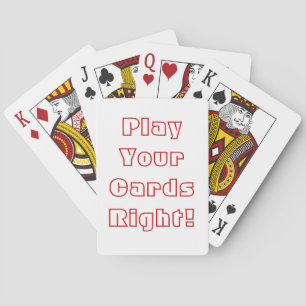 Jeu De Cartes Le "jeu classique vos cartes redressent" des