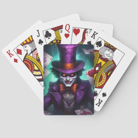 Jeu de Cartes  Le Joker Enflammé (dos)