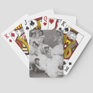 Jeu De Cartes Le Lac des cygnes, Théâtre Mariinsky, 1895 (photo