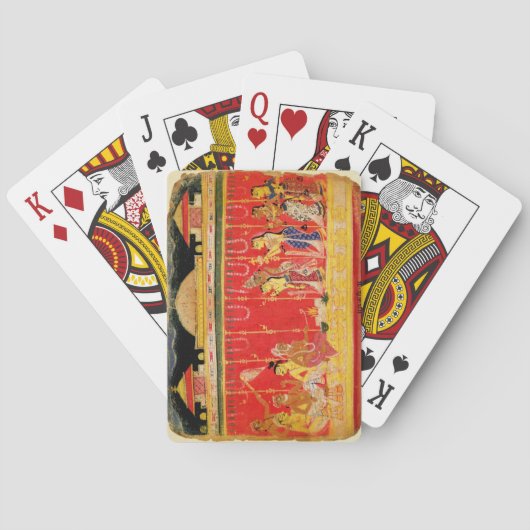 Jeu De Cartes Le mariage des parents de Krishna, d'une (dos)