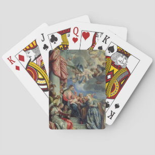 Jeu De Cartes Le Mariage mystique de sainte Catherine