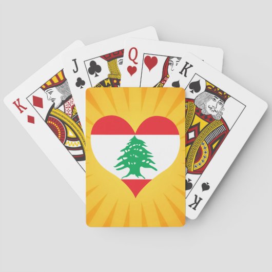 Jeu De Cartes Le meilleur Liban mignon de vente (dos)