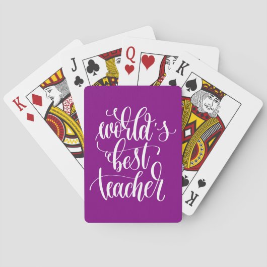 Jeu De Cartes Le meilleur professeur du monde (dos)