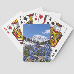 Jeu De Cartes Le mont Rainier au point de paradis