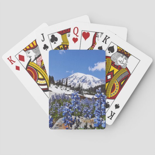 Jeu De Cartes Le mont Rainier au point de paradis (dos)