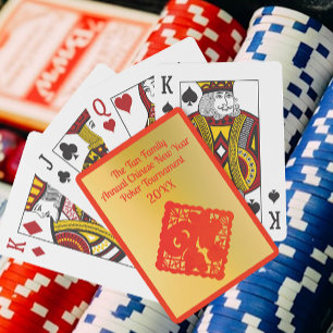 Jeu De Cartes Le Nouvel An Chinois Festive Fortune