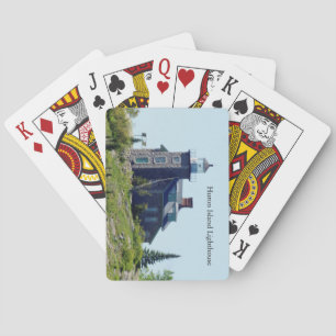 Jeu De Cartes Le phare d'Huron Island joue aux cartes