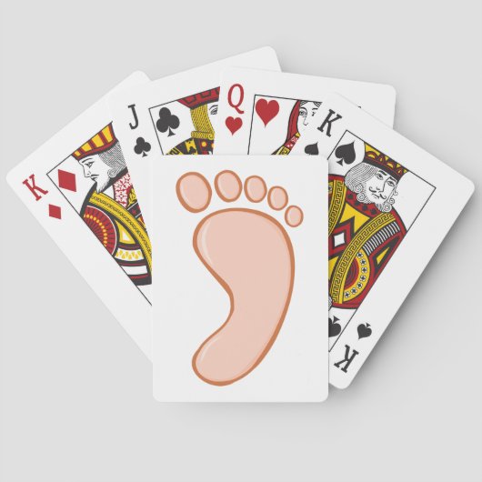 Jeu De Cartes Le pied des droits de l'homme (dos)