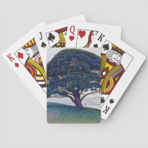 Jeu De Cartes Le Pin Bonaventure, Peinture à l'huile, Paul Signa