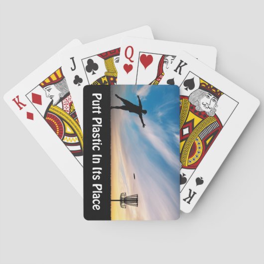 Jeu De Cartes Le Plastique À La Place (dos)