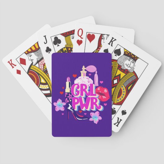 Jeu De Cartes Le pouvoir des filles (dos)