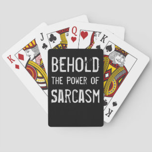 Jeu De Cartes Le pouvoir du sarcasme
