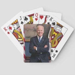 Jeu De Cartes Le président américain Joe Biden en tant que sénat