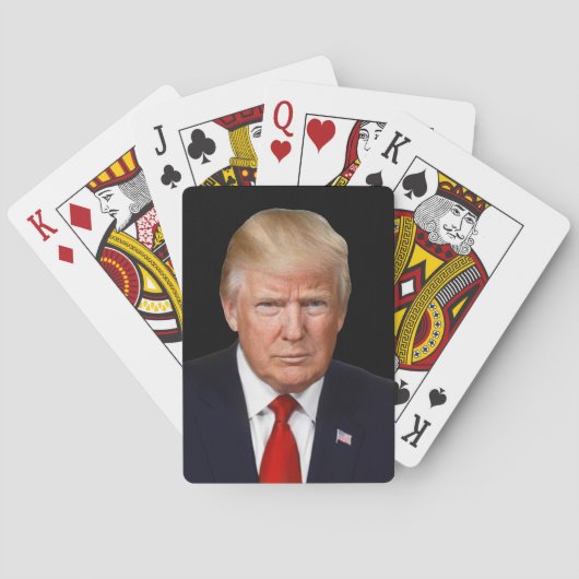 Jeu De Cartes Le président Donald Trump (dos)