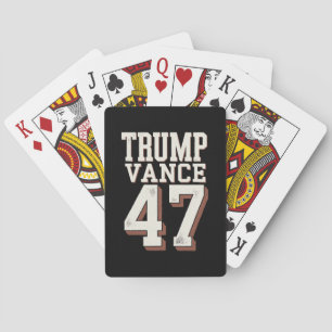 Jeu De Cartes Le président Trump Vance Vintage Trump remporte la