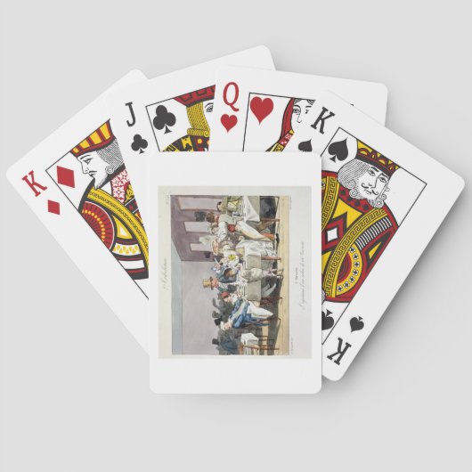 Jeu De Cartes Le restaurant cent sièges : 5 heures, de 'Di (dos)