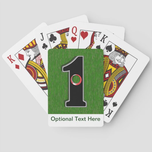 Jeu De Cartes Le rêve de Golfer - Trou en un ! (dos)