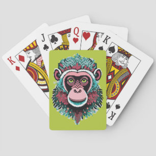 Jeu De Cartes le roi singe