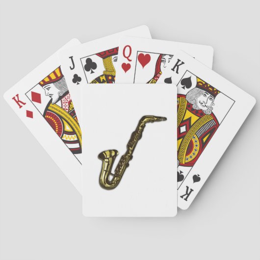 Jeu De Cartes Le saxophone (dos)