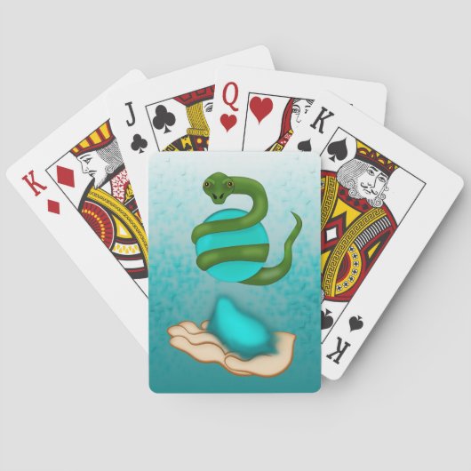 Jeu De Cartes Le serpent (dos)