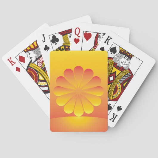 Jeu De Cartes le soleil se lève (dos)