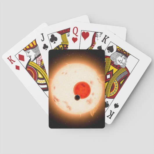 Jeu De Cartes Le système Kepler-16. (dos)
