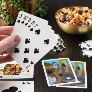 Jeu De Cartes Le tableau Les femmes bédouines d'Alfred Fox