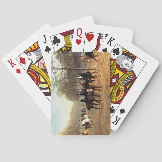 Jeu De Cartes Le tour de matin, rangée putréfiée, Hyde Park, (dos)