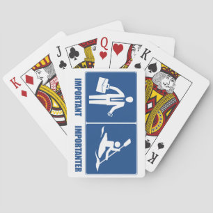 Jeu De Cartes Le Travail Est Important, Le Kayak Est Important