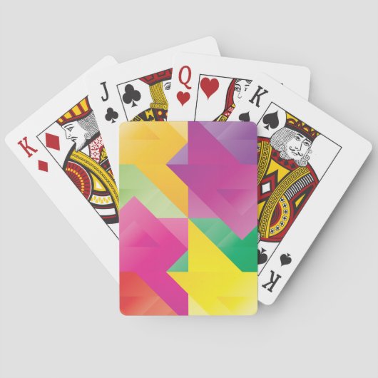 Jeu De Cartes Le triangle des couleurs (dos)