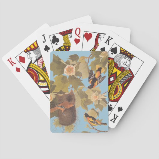 Jeu De Cartes Le trio oriental Baltimore d'Audubon (dos)