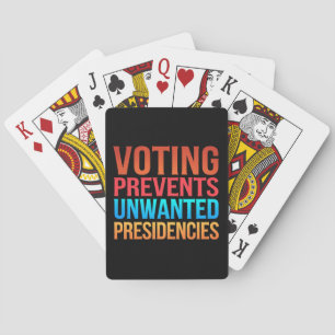 Jeu De Cartes Le vote empêche l'élection de présidences indésira