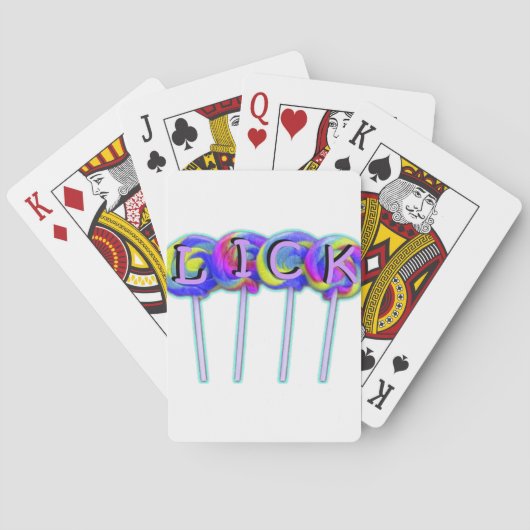 Jeu De Cartes Lécher (dos)