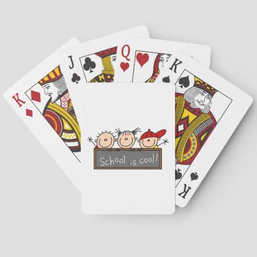 Jeu De Cartes L'école c'est cool (dos)