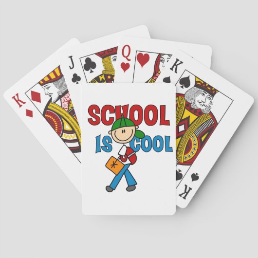 Jeu De Cartes L'école de garçons est cool (dos)