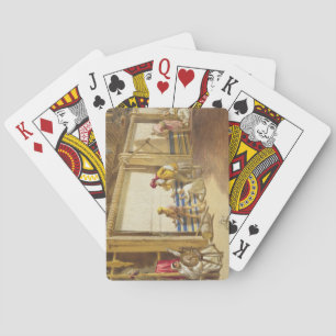 Jeu De Cartes L'école de voyou de l'industrie, Jubbulpore, 1863