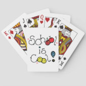 Jeu De Cartes L'École Est Cool Jouer Des Cartes (dos)