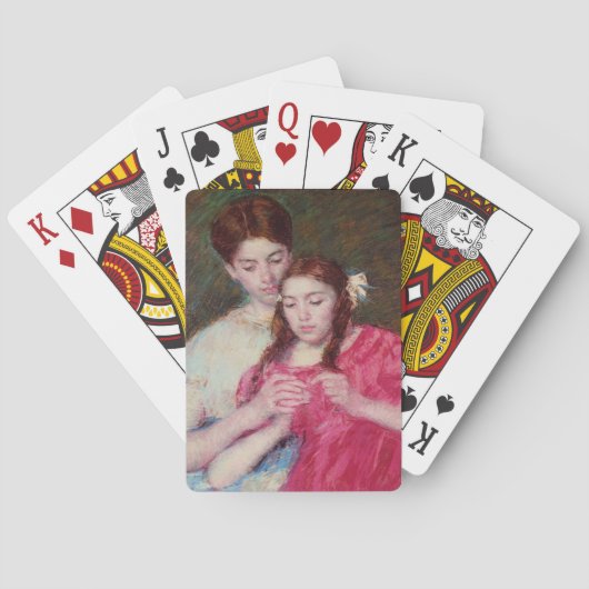 Jeu De Cartes Leçon Crochet (Deux Soeurs) (dos)