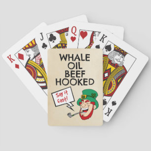 Jeu De Cartes Leçon irlandaise : Boeuf à l'huile de baleine Hook