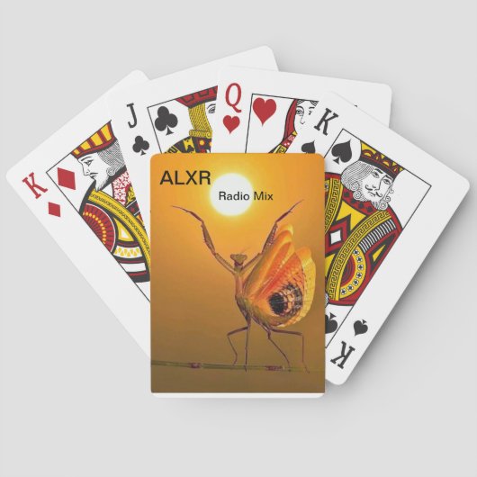 Jeu De Cartes Lecture de cartes radio ALXR (dos)