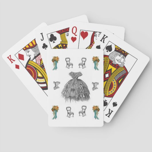 Jeu De Cartes Lecture du pont de carte (dos)