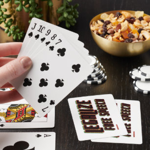 JEU DE CARTES LÉGALISER LA LIBERTÉ D'EXPRESSION
